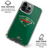 NHL Minnesota Wild Solid Background iPhone 16 Pro Max Clear Case