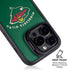 NHL Minnesota Wild Solid Background iPhone 16 Pro Max Kickstand Case