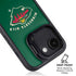 NHL Minnesota Wild Solid Background iPhone 16e Kickstand Case