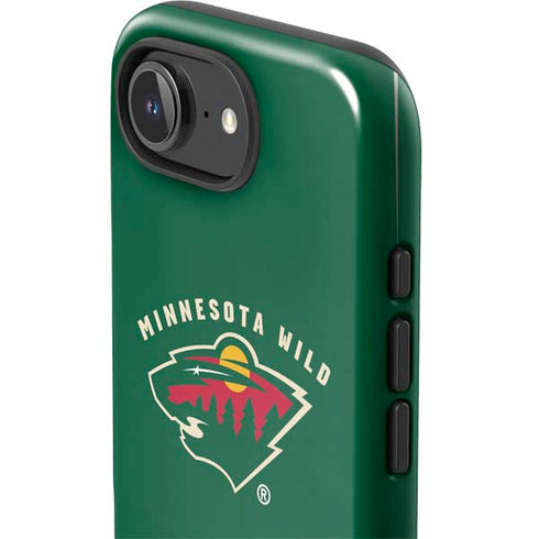 NHL Minnesota Wild Solid Background iPhone 16e Impact Case