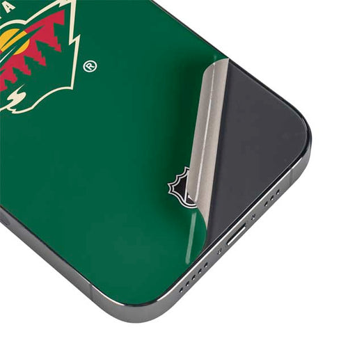 NHL Minnesota Wild Solid Background iPhone 16e Skin