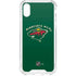 NHL Minnesota Wild Solid Background iPhone XS Clear Case