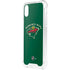 NHL Minnesota Wild Solid Background iPhone XS Clear Case