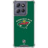 NHL Minnesota Wild Solid Background Moto G Play 5G (2025) Clear Case