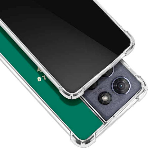 NHL Minnesota Wild Solid Background Moto G Play 5G (2025) Clear Case