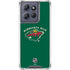 NHL Minnesota Wild Solid Background Moto G Stylus 5G (2025) Clear Case