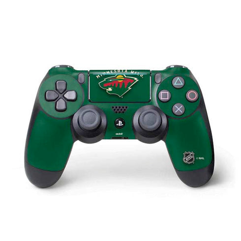NHL Minnesota Wild Solid Background PlayStation PS4 Skins