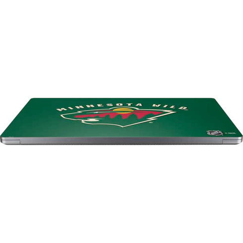 NHL Minnesota Wild Solid Background Laptop Skins