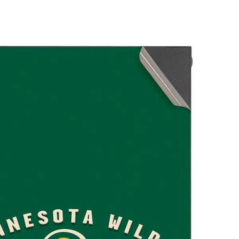 NHL Minnesota Wild Solid Background XBox Series X Digital Edition Console Skin