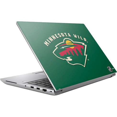 NHL Minnesota Wild Solid Background HP ZBook Fury 16 G10 Skin