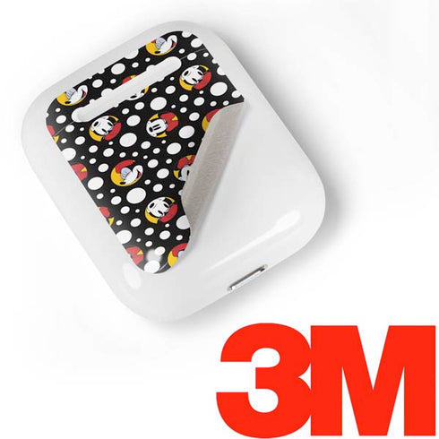 Disney Minnie Mouse Bubbles Face Pattern Apple AirPods Skin