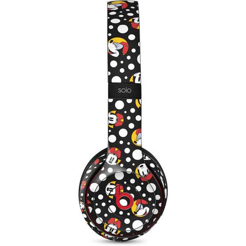 Disney Minnie Mouse Bubbles Face Pattern Beats Solo 2 Wireless Skin