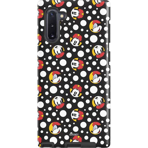 Disney Minnie Mouse Bubbles Face Pattern Galaxy Cases