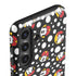 Disney Minnie Mouse Bubbles Face Pattern Galaxy S25 Impact Case