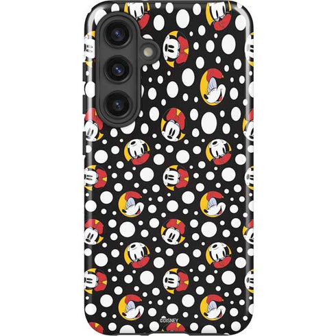 Disney Minnie Mouse Bubbles Face Pattern Galaxy S25 Plus Impact Case