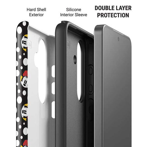 Disney Minnie Mouse Bubbles Face Pattern Galaxy S26 Impact Case