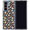 Disney Minnie Mouse Bubbles Face Pattern Galaxy Z Fold5 5G Clear Case