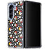 Disney Minnie Mouse Bubbles Face Pattern Galaxy Z Fold5 5G Clear Case
