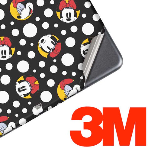 Disney Minnie Mouse Bubbles Face Pattern iPad Skins