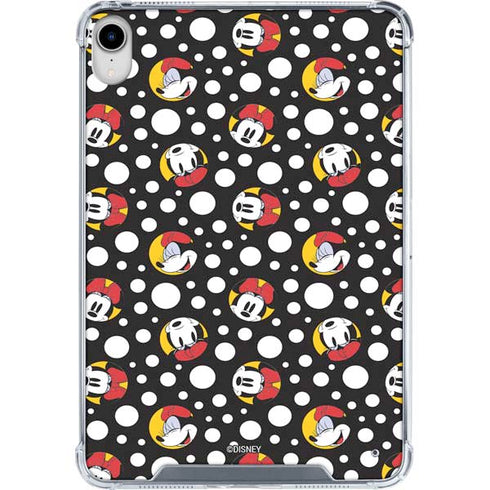 Disney Minnie Mouse Bubbles Face Pattern iPad 11th Gen (2025) Clear Case