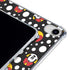 Disney Minnie Mouse Bubbles Face Pattern iPad 11th Gen (2025) Clear Case