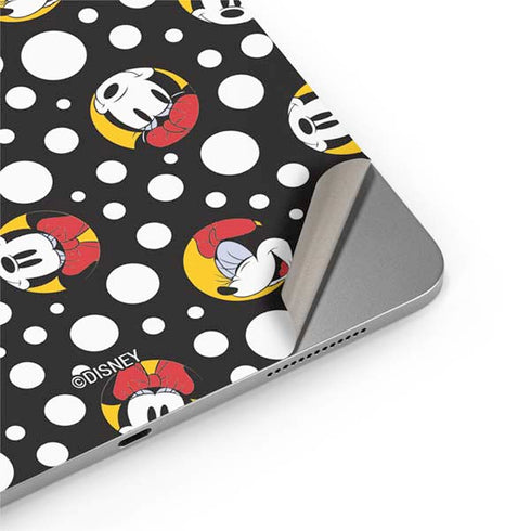 Disney Minnie Mouse Bubbles Face Pattern Apple iPad Air Skin
