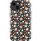 Disney Minnie Mouse Bubbles Face Pattern iPhone 15 Impact Case