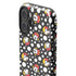 Disney Minnie Mouse Bubbles Face Pattern iPhone 16 Impact Case