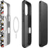 Disney Minnie Mouse Bubbles Face Pattern iPhone 16 Pro Magsafe Impact Case