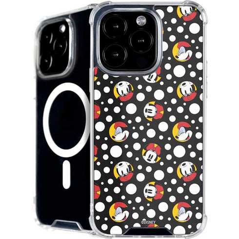 Disney Minnie Mouse Bubbles Face Pattern iPhone 16 Pro Max MagSafe Case