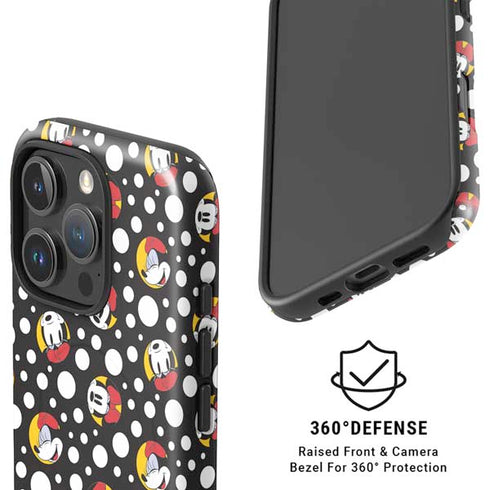 Disney Minnie Mouse Bubbles Face Pattern iPhone 16 Pro Max Magsafe Impact Case
