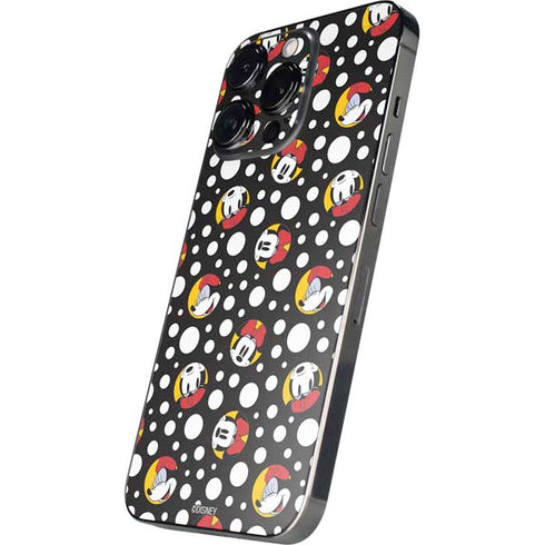 Disney Minnie Mouse Bubbles Face Pattern iPhone 16 Pro Max Skin