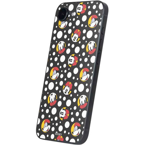 Disney Minnie Mouse Bubbles Face Pattern iPhone 16e Skin