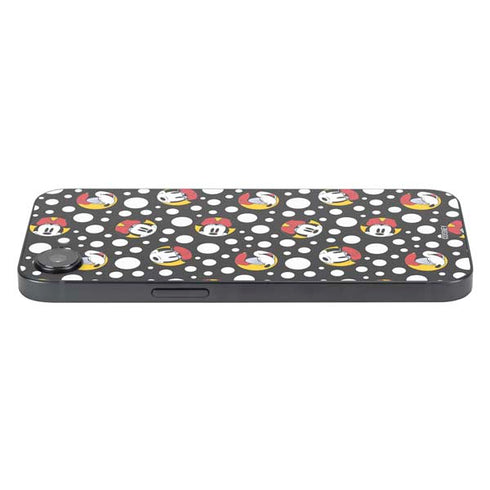 Disney Minnie Mouse Bubbles Face Pattern iPhone 16e Skin