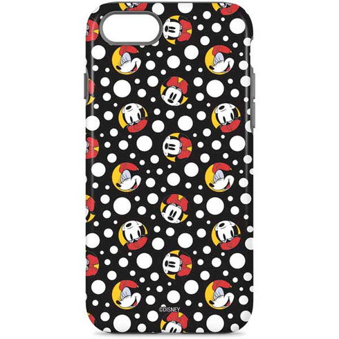 Disney Minnie Mouse Bubbles Face Pattern iPhone Cases
