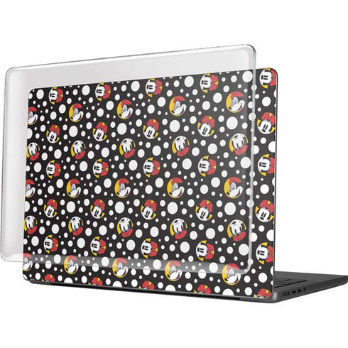 Disney Minnie Mouse Bubbles Face Pattern MacBook Pro 14in (2021-24) Case plus Skin