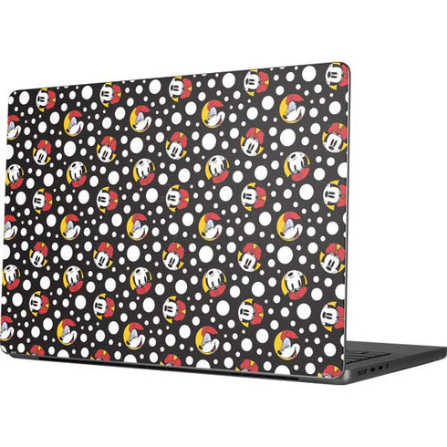 Disney Minnie Mouse Bubbles Face Pattern Apple MacBook Pro 14-inch Skin