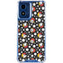 Disney Minnie Mouse Bubbles Face Pattern Moto G Play 4G (2024) Clear Case