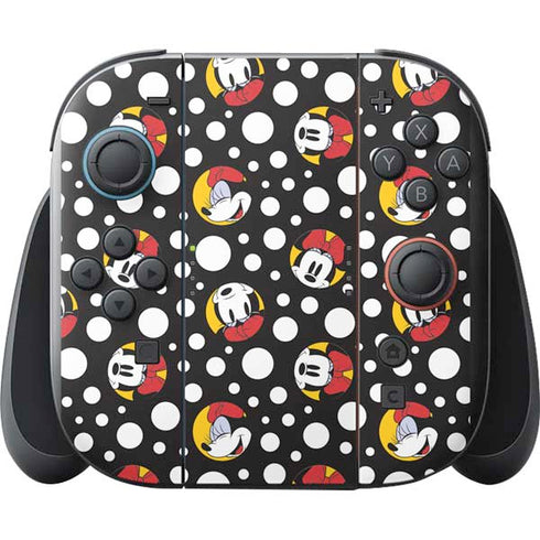 Disney Minnie Mouse Bubbles Face Pattern Nintendo Switch 2 (2025) with Joy-Con Skin