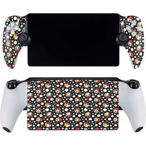 Disney Minnie Mouse Bubbles Face Pattern PlayStation Portal Remote Player Skin