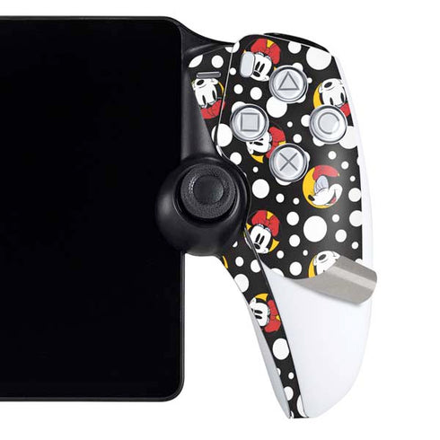 Disney Minnie Mouse Bubbles Face Pattern PlayStation Portal Remote Player Skin