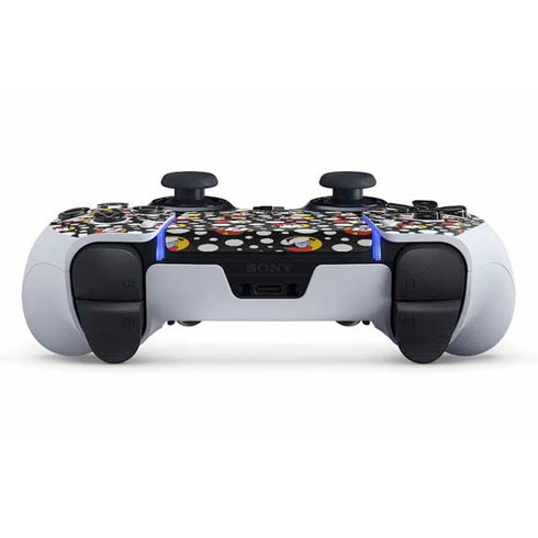Disney Minnie Mouse Bubbles Face Pattern PS5 DualSense Edge Pro Controller Skin