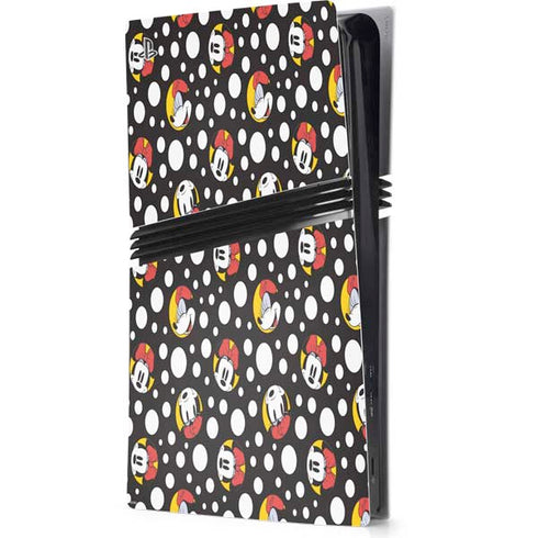 Disney Minnie Mouse Bubbles Face Pattern PS5 Pro Console Skin