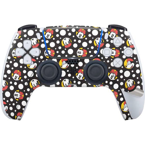 Disney Minnie Mouse Bubbles Face Pattern PS5 Pro Disk Bundle Skin