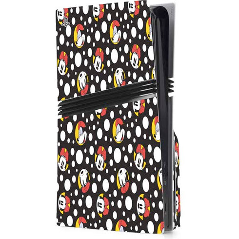 Disney Minnie Mouse Bubbles Face Pattern PlayStation PS5 Skins