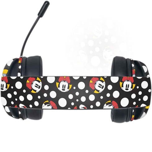 Disney Minnie Mouse Bubbles Face Pattern Razer Kraken X Skin