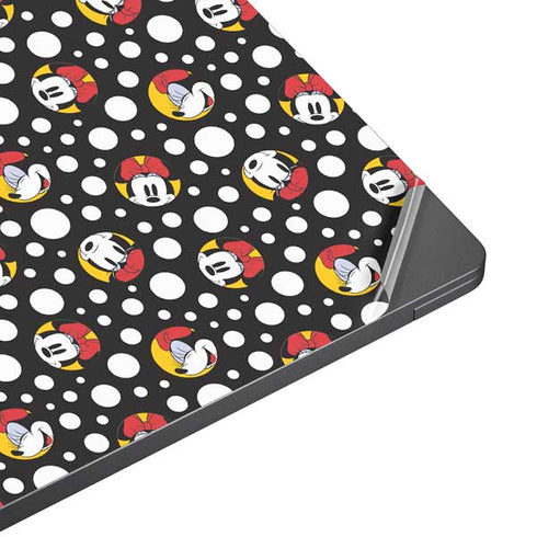 Disney Minnie Mouse Bubbles Face Pattern Surface Laptop 7 13.8in Skin
