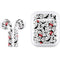 Disney Minnie Mouse Red Color Pop Face Pattern Apple AirPods Skin
