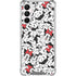 Disney Minnie Mouse Red Color Pop Face Pattern Galaxy A16 5G Clear Case
