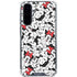 Disney Minnie Mouse Red Color Pop Face Pattern Galaxy A36 5G Clear Case